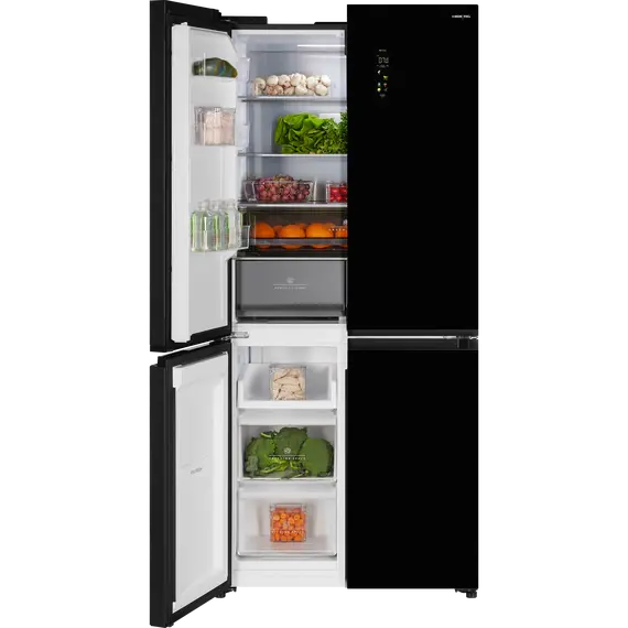 Двухкамерный холодильник Hiberg i-RFQ 630G B фото 4