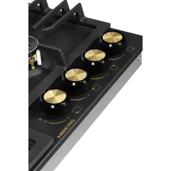Газовая варочная поверхность Hiberg VS 6544 B фото 7