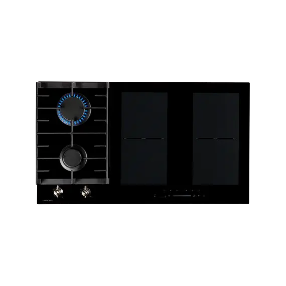 Комбинированная варочная поверхность Hiberg i-VM 9025 B фото 