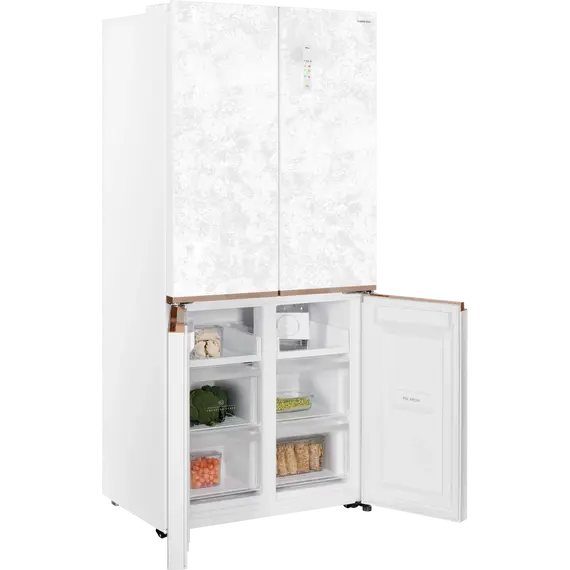 Двухкамерный холодильник Hiberg i-RFQ 630G WS фото 6