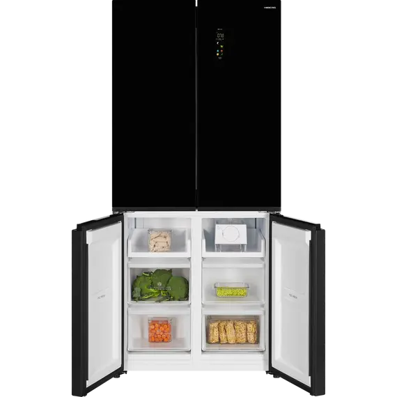 Двухкамерный холодильник Hiberg i-RFQ 630G B фото 3