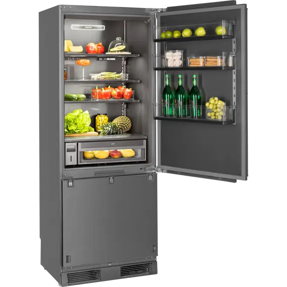 Встраиваемый двухкамерный холодильник Hiberg S-RFC 600 B фото 3