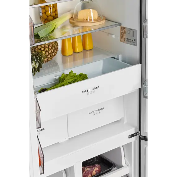 Двухкамерный холодильник Hiberg i-RFQ 705G Y фото 14