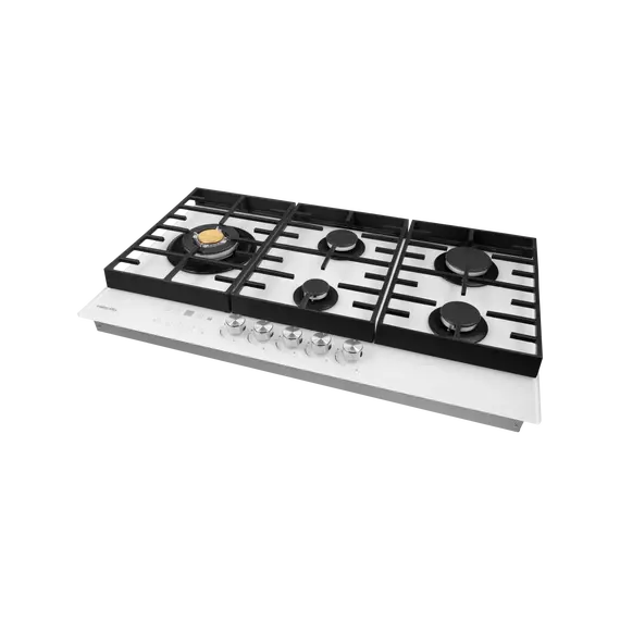 Газовая варочная поверхность Hiberg VM 9255 W фото 5