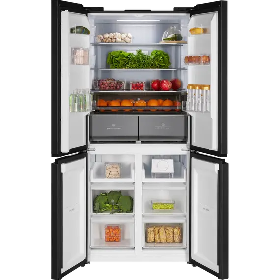 Двухкамерный холодильник Hiberg i-RFQ 630G B фото 