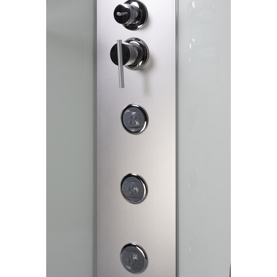 Душевая кабина Niagara Classic 120x90 см 432953QBKG, хром/матовое (безсиликоновая сборка) фото 11