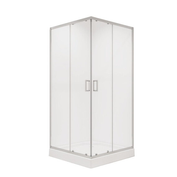 Душевое ограждение Niagara Nova 90x90 см 66080811, хром/прозрачное фото 