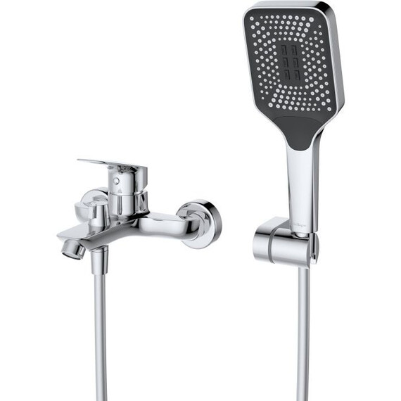 Набор смесителей 3 в 1 для ванны BelBagno DUE-VASM/LVM-CRM фото 3