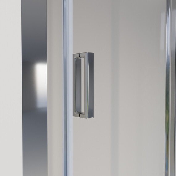 Душевое ограждение Niagara Nova 110x90 см NG-62-11A-A90, хром/прозрачное фото 3