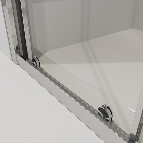 Душевое ограждение Niagara Nova 110x90 см NG-62-11A-A90, хром/прозрачное фото 4