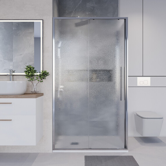 Душевое ограждение Niagara Nova 130x80 см NG-65-13CH-CH80-34, хром/шиншилла фото 4