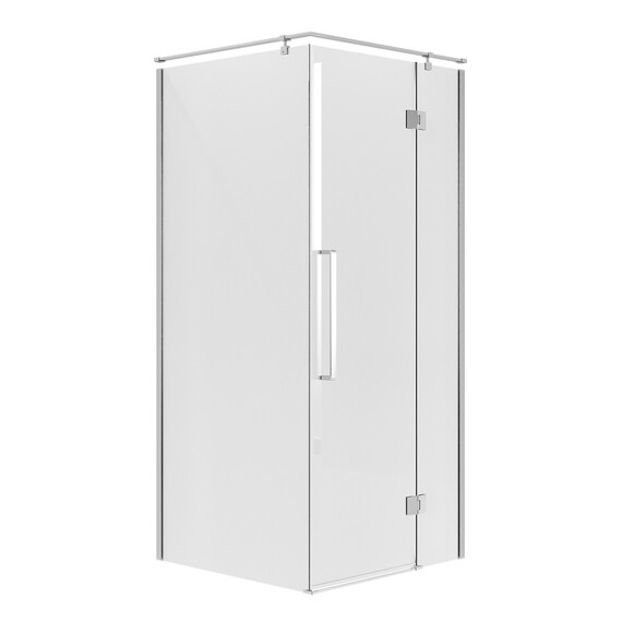 Душевое ограждение Niagara Nova 90x90 см NG-6631-34, хром/прозрачное фото 