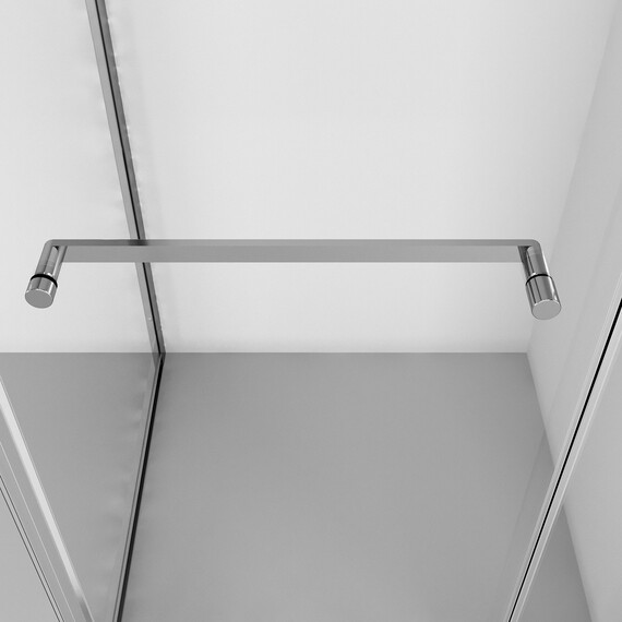 Душевое ограждение Niagara Nova 90x90 см NG-6633-34, хром/прозрачное фото 7