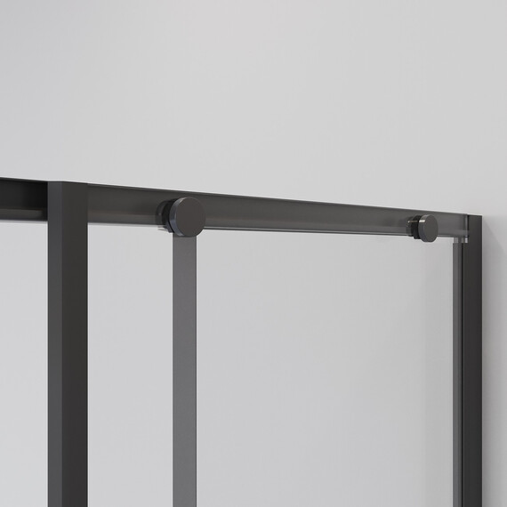 Душевое ограждение Niagara Nova 90x90 см NG-6823-34BLACK, чёрный/прозрачное фото 11