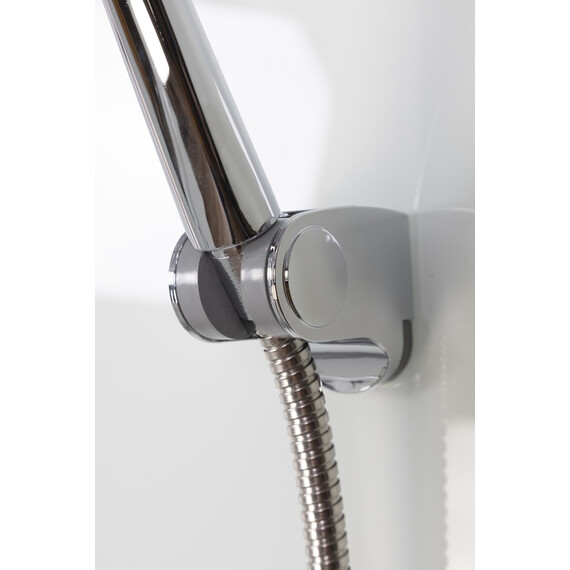 Душевая кабина Niagara Classic 120x90 см 432953QBK, хром/матовое (безсиликоновая сборка) фото 6