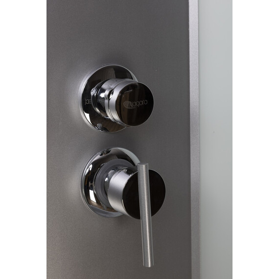 Душевая кабина Niagara Classic 120x90 см 432953QBK, хром/матовое (безсиликоновая сборка) фото 7