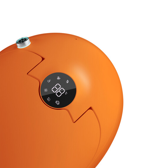 Унитаз-биде приставной электронный с импульсным смывом Abber Bequem AC1131SOR с крышкой микролифт, оранжевый фото 8