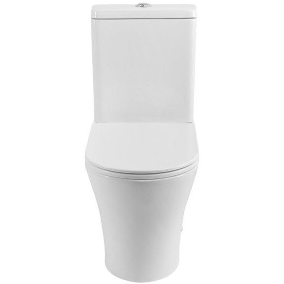 Унитаз-компакт безободковый BelBagno Acqua-tor BB2801CP-TOR/SC с тонкой крышкой микролифт (Система смыва торнадо) фото 7