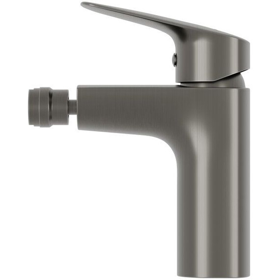 Смеситель для биде BelBagno DUE-BD-GM-W0, оружейная сталь фото 5