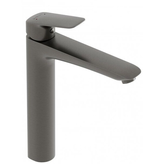 Смеситель для раковины высокий BelBagno DUE-LMC-GM-W0, оружейная сталь фото 2