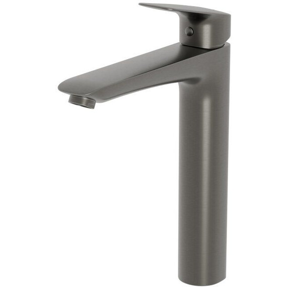 Смеситель для раковины высокий BelBagno DUE-LMC-GM-W0, оружейная сталь фото 4