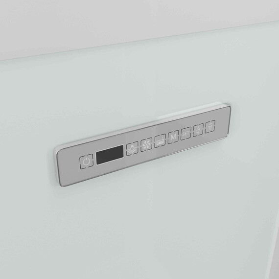 Гидробокс Grossman Alba 90x90 см GR121R (безсиликоновая сборка)  белый/прозрачное фото 6