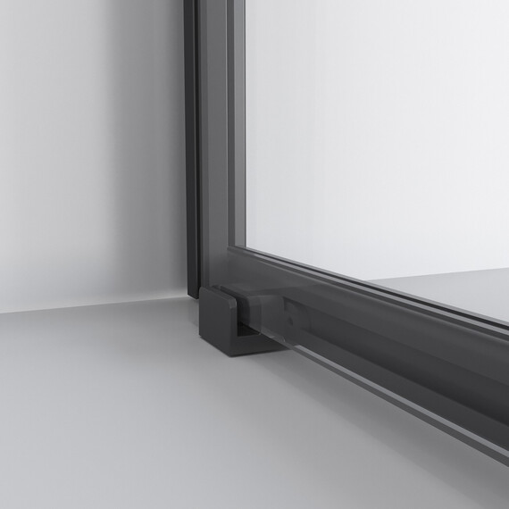 Душевое ограждение Niagara Nova 100x100 см NG-6824-34BLACK, чёрный/прозрачное фото 12