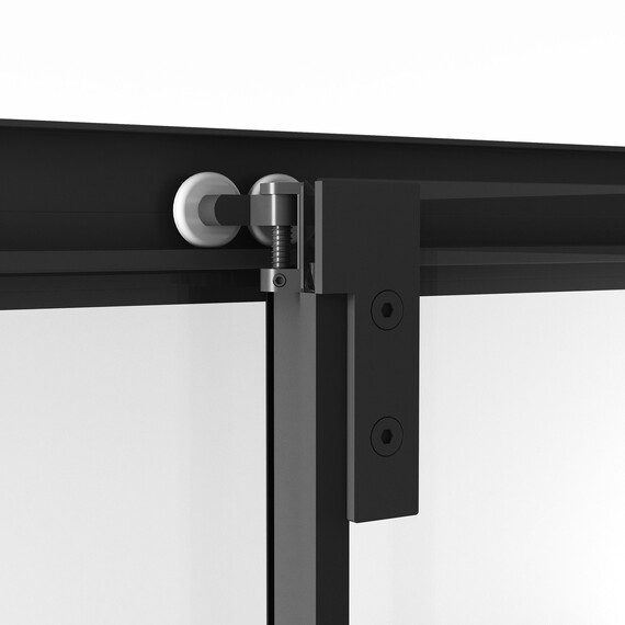 Душевое ограждение Niagara Nova 100x100 см NG-6835-34BLACK, чёрный/прозрачное фото 10