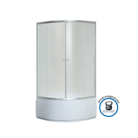 Душевое ограждение Niagara Eco 80x80 см _0051422, хром/матовое фото 3