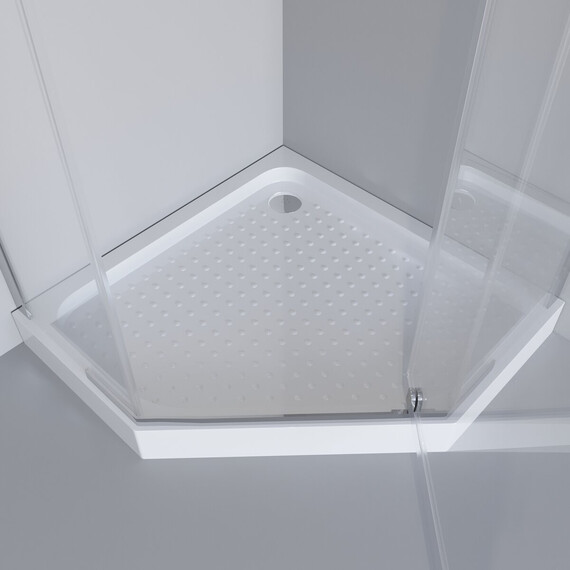 Душевое ограждение Niagara Eco 100x100 см _0101422D, хром/прозрачное фото 6