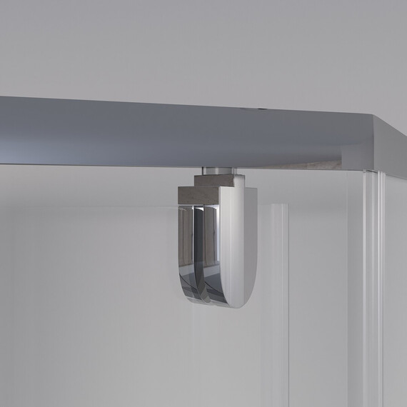 Душевое ограждение Niagara Eco 100x100 см _0101422D, хром/прозрачное фото 7