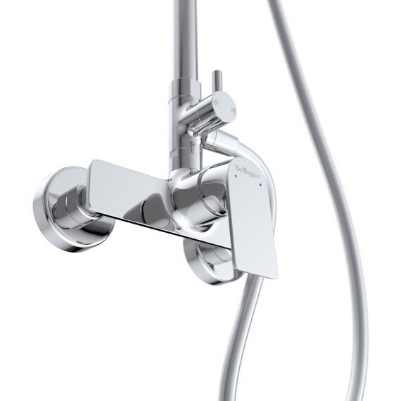 Душевой комплект Belbagno: Душевая стойка + смеситель для раковины MARINO-DOCM/LVM-CRM фото 11