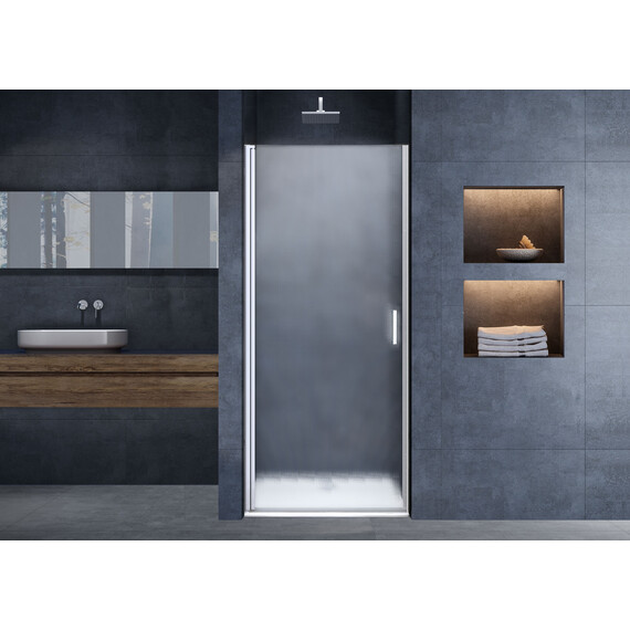 Душевая дверь Vincea Alpha 100 см VDP-3AL100MT, хром/текстурное фото 2