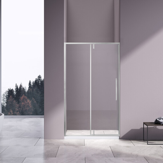 Душевая дверь Vincea Slim-N 120 см VDP-4SN120CL, хром/прозрачное фото 