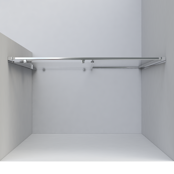 Душевая дверь Vincea Garda 115 см VDS-1G115CLG, золото/прозрачное фото 2