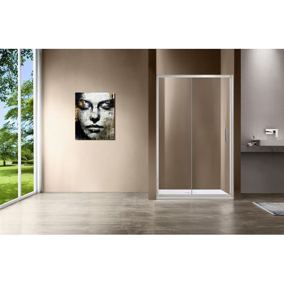 Душевая дверь Vincea Garda 120 см VDS-1G120CLBN, никель/прозрачное фото 2
