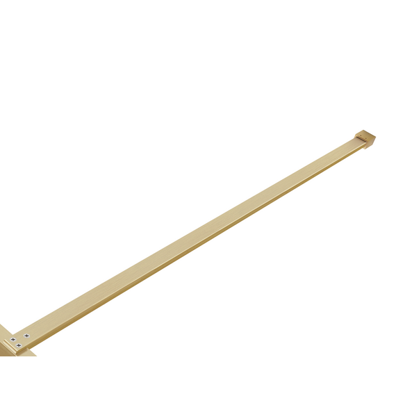 Душевая перегородка Vincea Walk-In 100 см VSW-1HP100GWBG (стекло 8 мм) золото/ламинированное с золотыми нитями фото 2