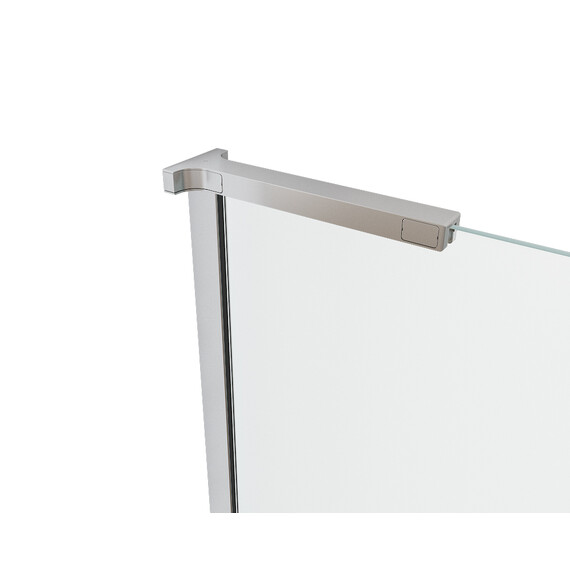 Душевая перегородка Vincea Walk-In 80 см VSW-7HA800CLB (стекло 8 мм) чёрный/прозрачное фото 3