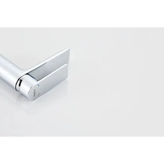 Душевой комплект Haiba: Душевая стойка HB24505 + смеситель для раковины HB10505, цвет хром фото 33