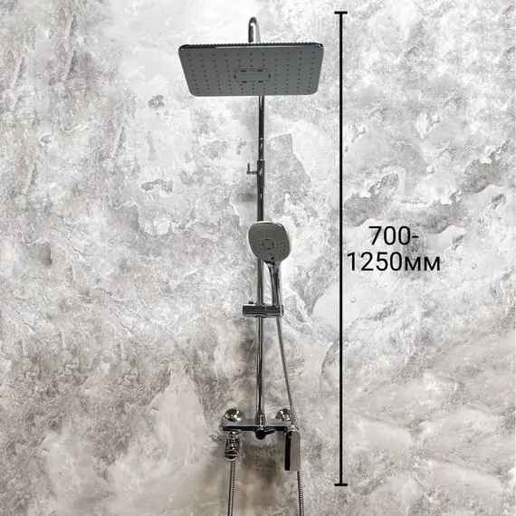 Душевая стойка с поворотным изливом Haiba HB24505 фото 2