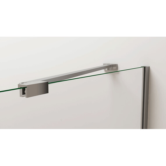 Душевое ограждение Vincea Extra 110-120x100 см VSR-1E111210CL (стекло 8 мм) хром/прозрачное фото 3