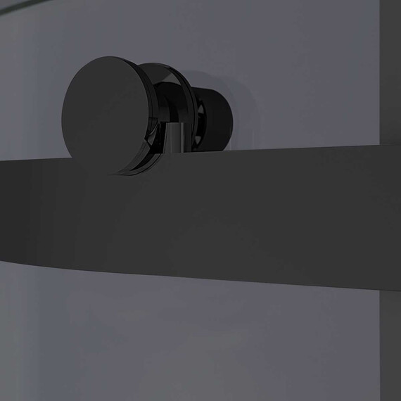 Душевое ограждение Vincea Como-N 140x90 см VSR-4CN9014CGB (стекло 8 мм) чёрный/тонированное фото 4