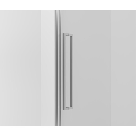 Душевое ограждение Vincea Slim-N 120x100 см VSR-4SNP1012CLGM, вороненая сталь/прозрачное фото 3