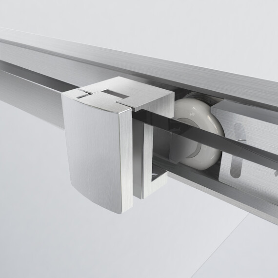 Душевое ограждение Vincea Garda 90x80 см VSS-1G8090CLBN, никель/прозрачное фото 3