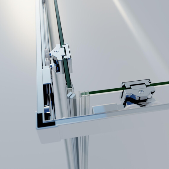 Душевое ограждение Vincea Rapid-N 70-80x70-80 см VSS-3RN8080E10CL, хром/прозрачное фото 4