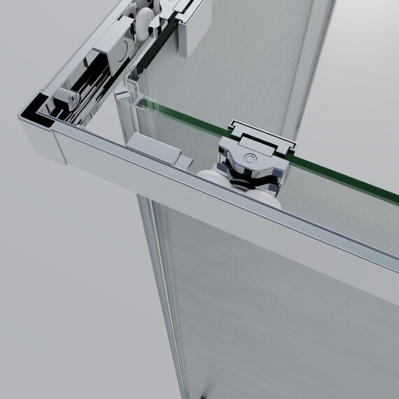 Душевое ограждение Vincea Rapid-N 80-90x90-100 см VSS-3RN9010E10MT, хром/текстурное фото 2