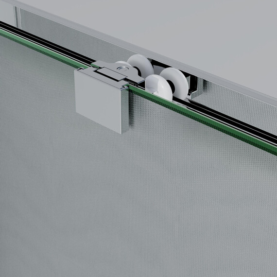 Душевое ограждение Vincea Rapid-N 80-90x90-100 см VSS-3RN9010E10MT, хром/текстурное фото 3