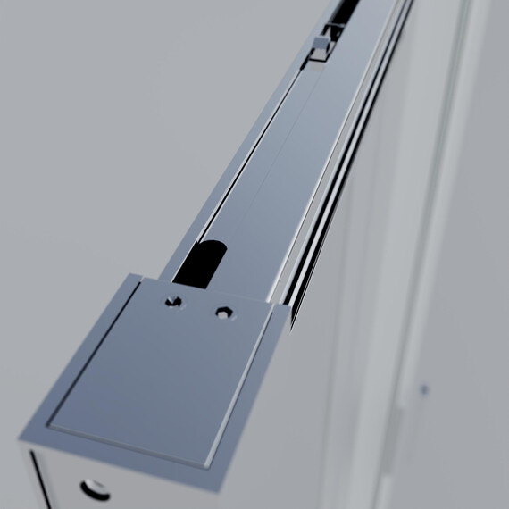 Душевое ограждение Vincea Soft 2 80x80 см VSS-3SO2800CL, хром/прозрачное фото 4