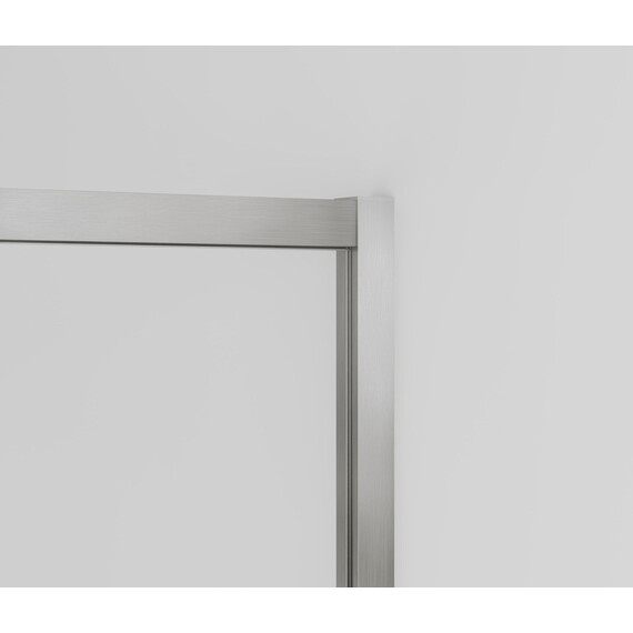 Душевое ограждение Vincea Slim-N 100x80 см VSS-4SN8010CLBN, никель/прозрачное фото 3
