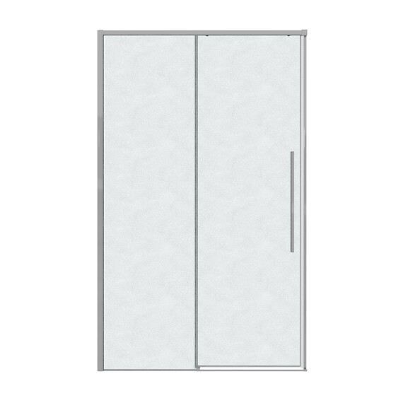 Душевая дверь Grossman  Galaxy 130 см 100.K33.01.130.10.02, хром/шиншилла фото 